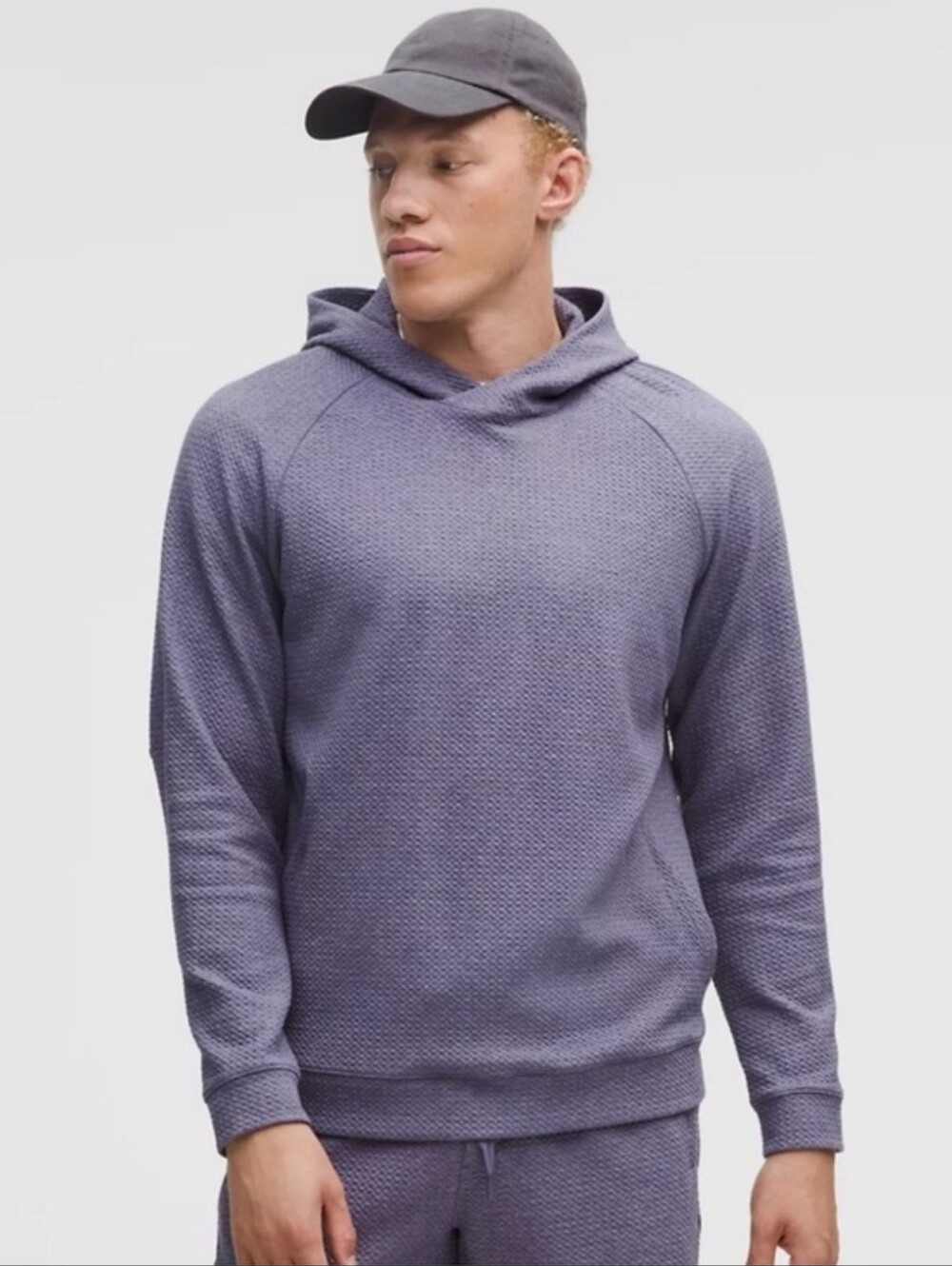 Lululemon Ease The Day Hooded Pullover Sweatshirt Size L Casual Heathered Grape